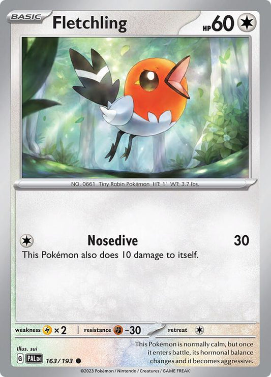 Fletchling 163/193 - SV02: Paldea Evolved (PAL)