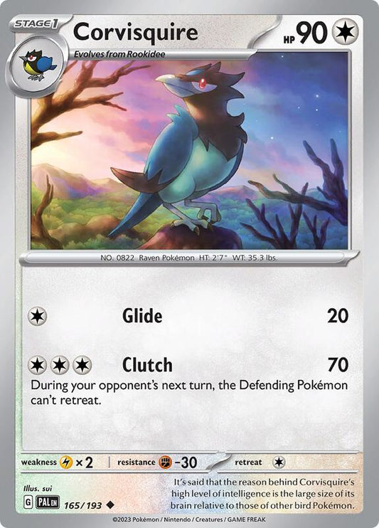 Corvisquire 165/193 - SV02: Paldea Evolved (PAL)