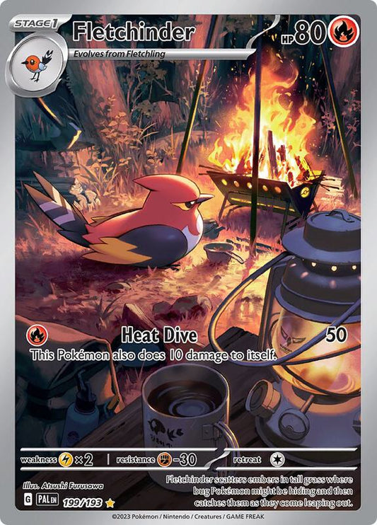 Fletchinder 199/193 - SV02: Paldea Evolved (PAL)