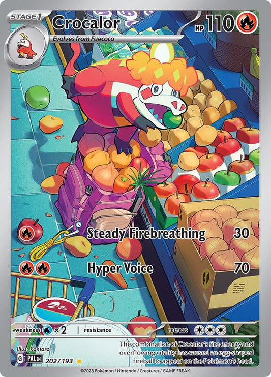 Crocalor 202/193 - SV02: Paldea Evolved (PAL)