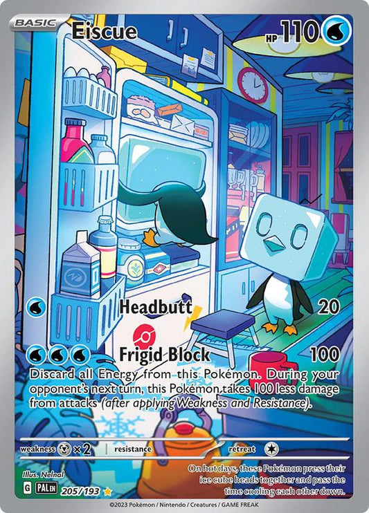 Eiscue 205/193 - SV02: Paldea Evolved (PAL)
