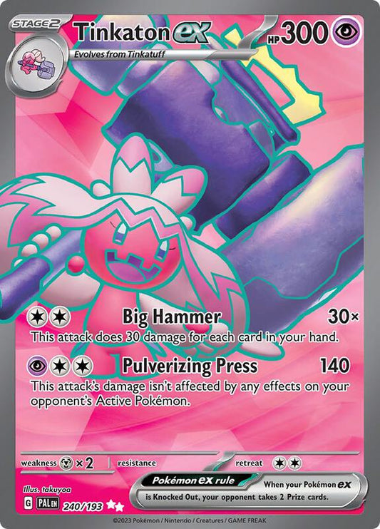 Tinkaton ex 240/193 - SV02: Paldea Evolved (PAL)