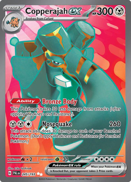 Copperajah ex 245/193 - SV02: Paldea Evolved (PAL)