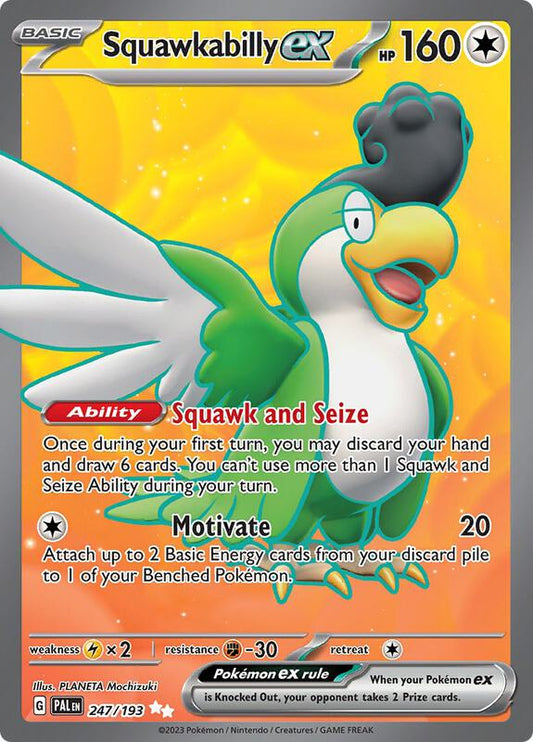 Squawkabilly ex 247/193 - SV02: Paldea Evolved (PAL)