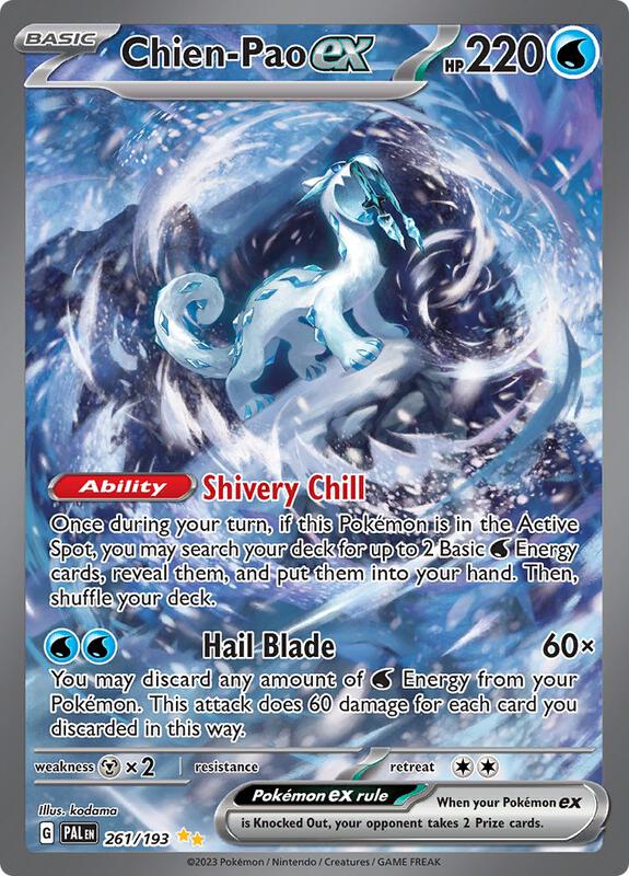 Chien 261/193 - SV02: Paldea Evolved (PAL)