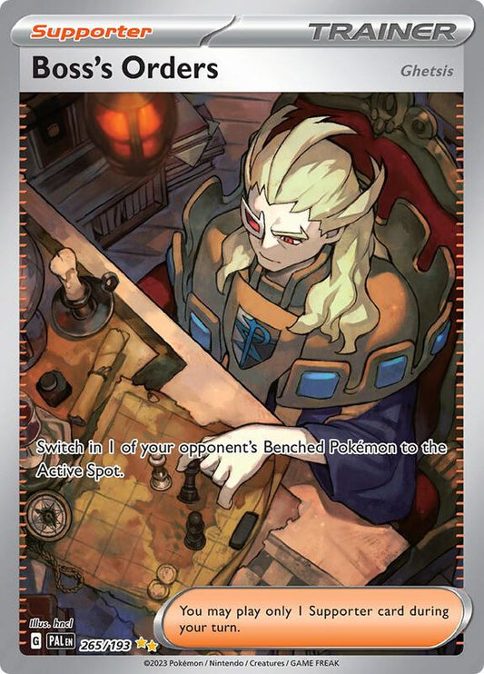 Boss's Orders 265/193 - SV02: Paldea Evolved (PAL)