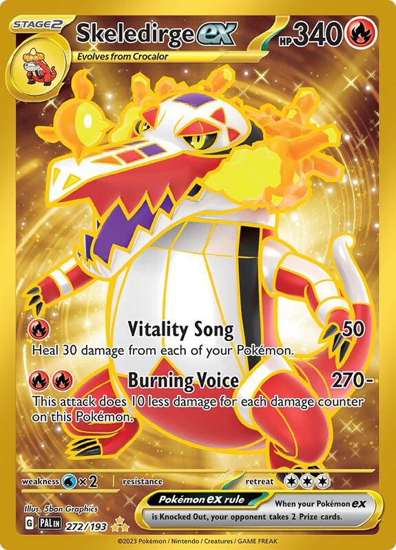 Skeledirge ex 272/193 - SV02: Paldea Evolved (PAL)