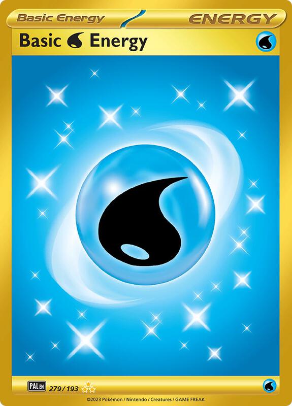 Basic Water Energy 279/193 - SV02: Paldea Evolved (PAL)