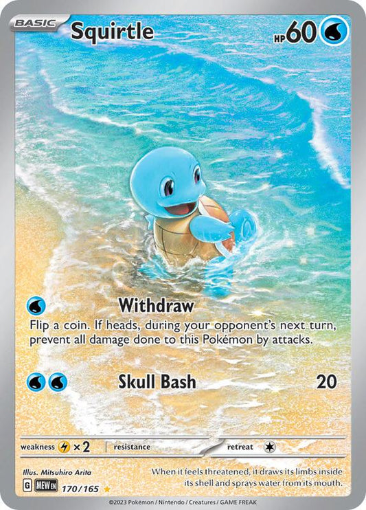 Squirtle 170/165 - SV: Scarlet & Violet 151 (MEW)