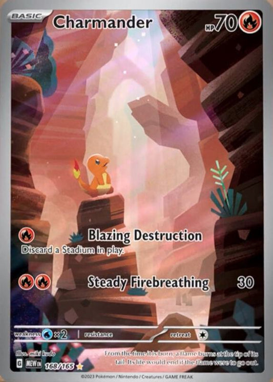 Charmander 168/165 - SV: Scarlet & Violet 151 (MEW)