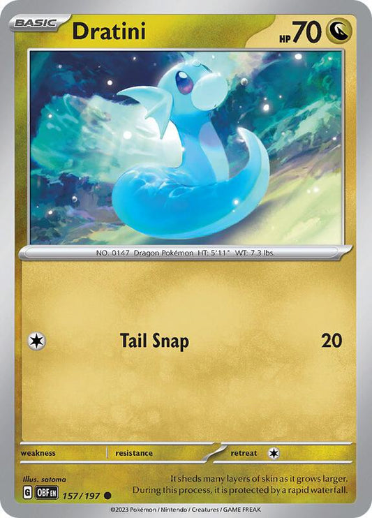 Dratini 157/197 - SV03: Obsidian Flames (OBF)
