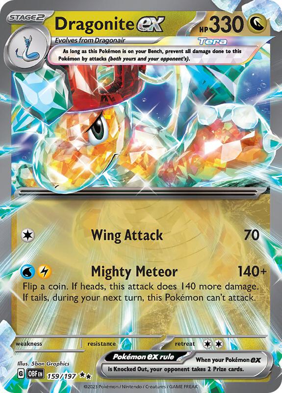 Dragonite ex 159/197 - SV03: Obsidian Flames (OBF)