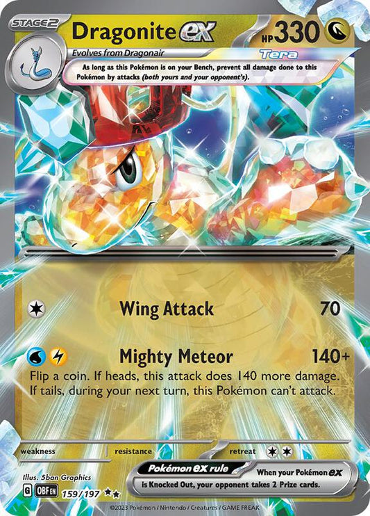 Dragonite ex 159/197 - SV03: Obsidian Flames (OBF)