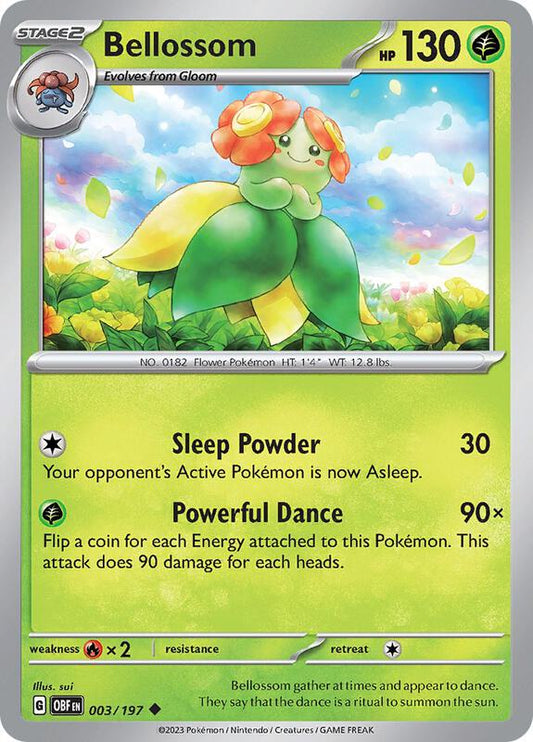 Bellossom 003/197 - SV03: Obsidian Flames (OBF)