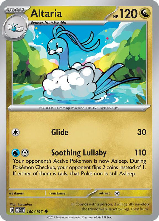 Altaria 160/197 - SV03: Obsidian Flames (OBF)