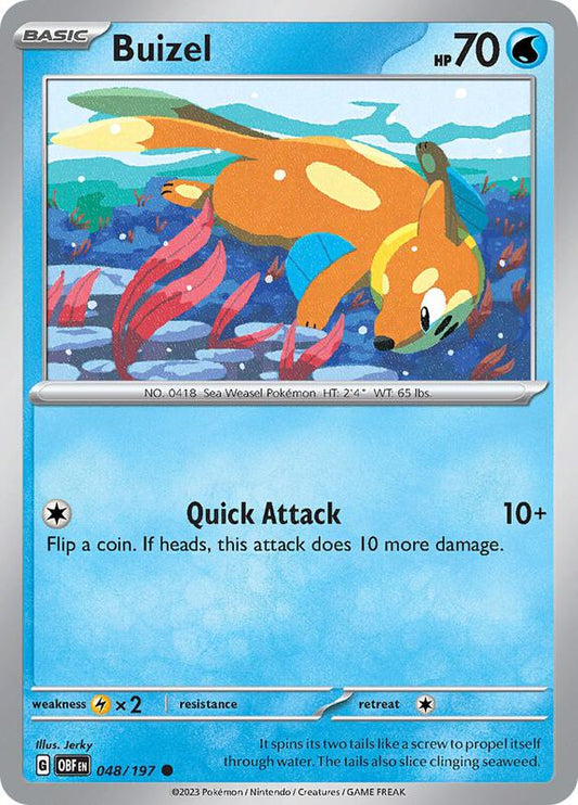 Buizel 048/197 - SV03: Obsidian Flames (OBF)