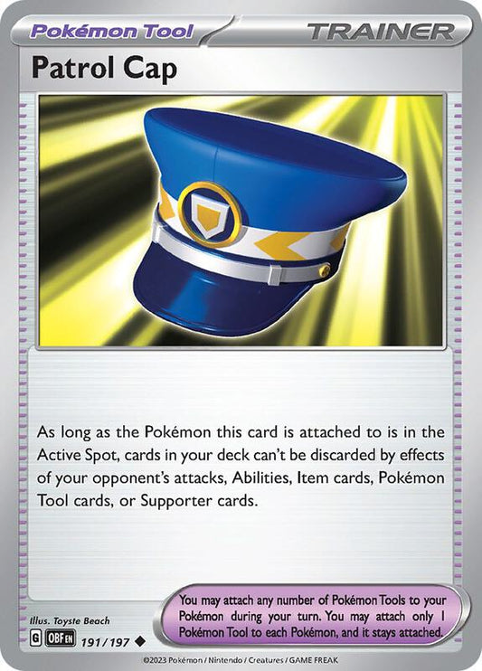 Patrol Cap 191/197 - SV03: Obsidian Flames (OBF)
