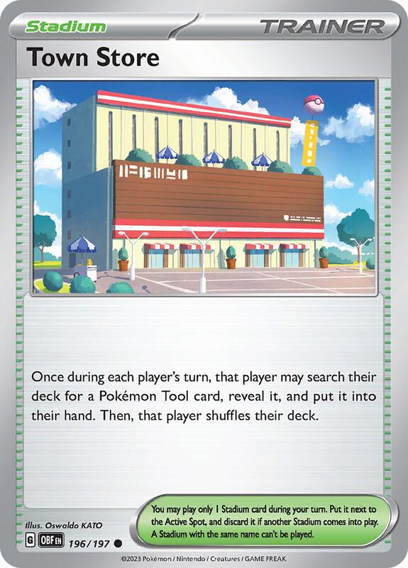 Town Store 196/197 - SV03: Obsidian Flames (OBF)