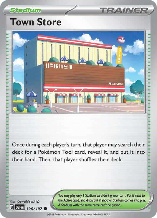 Town Store 196/197 - SV03: Obsidian Flames (OBF)