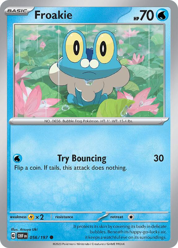 Froakie 056/197 - SV03: Obsidian Flames (OBF)