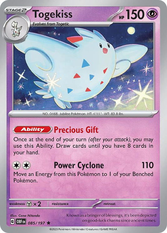 Togekiss 085/197 - SV03: Obsidian Flames (OBF)