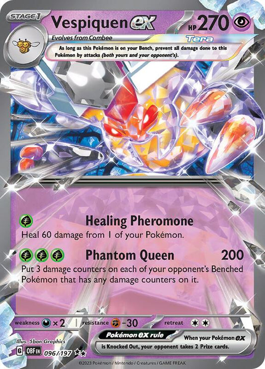 Vespiquen ex 096/197 - SV03: Obsidian Flames (OBF)