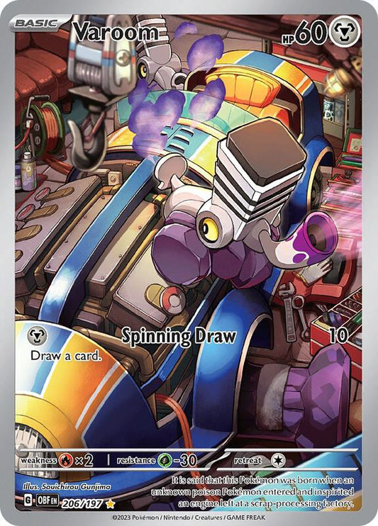 Varoom 206/197 - SV03: Obsidian Flames (OBF)