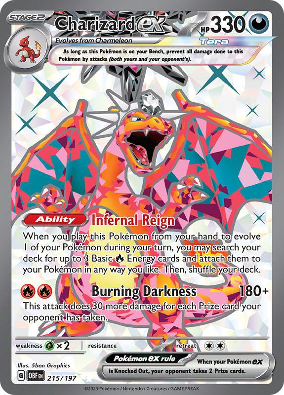 Charizard ex 215/197 - SV03: Obsidian Flames (OBF)