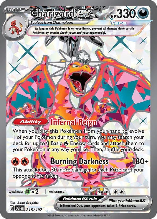 Charizard ex 215/197 - SV03: Obsidian Flames (OBF)
