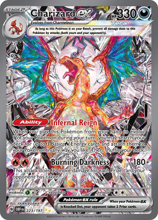 Charizard ex 223/197 - SV03: Obsidian Flames (OBF)