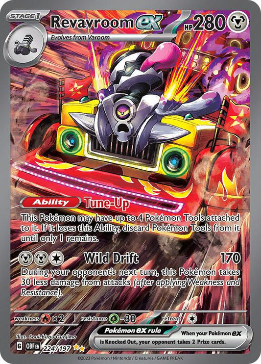 Revavroom ex 224/197 - SV03: Obsidian Flames (OBF)