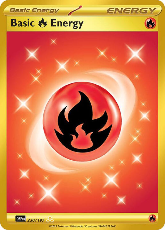 Basic Fire Energy 230/197 - SV03: Obsidian Flames (OBF)
