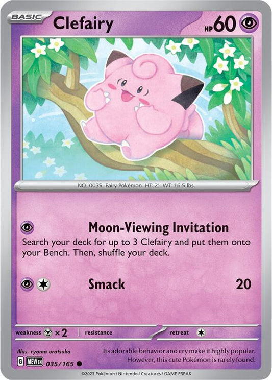 Clefairy 035/165 - SV: Scarlet & Violet 151 (MEW)
