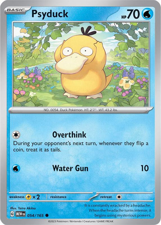 Psyduck 054/165 - SV: Scarlet & Violet 151 (MEW)