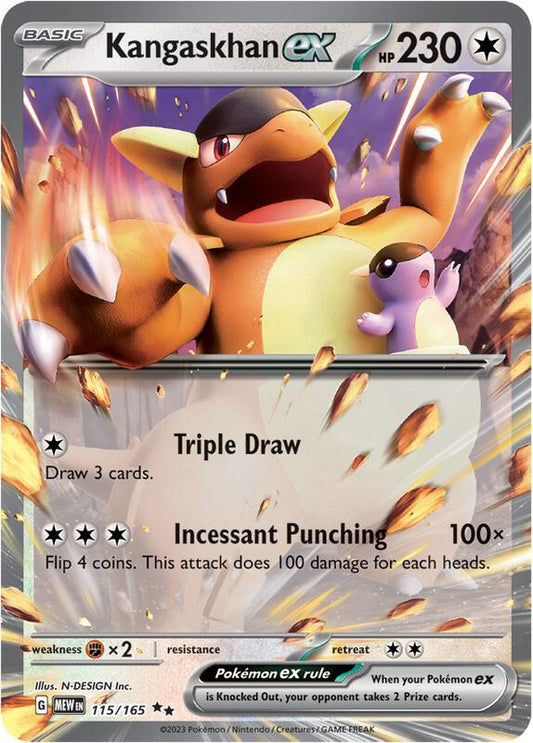 Kangaskhan ex 115/165 - SV: Scarlet & Violet 151 (MEW)