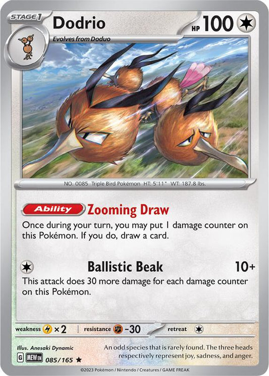 Dodrio 085/165 - SV: Scarlet & Violet 151 (MEW)