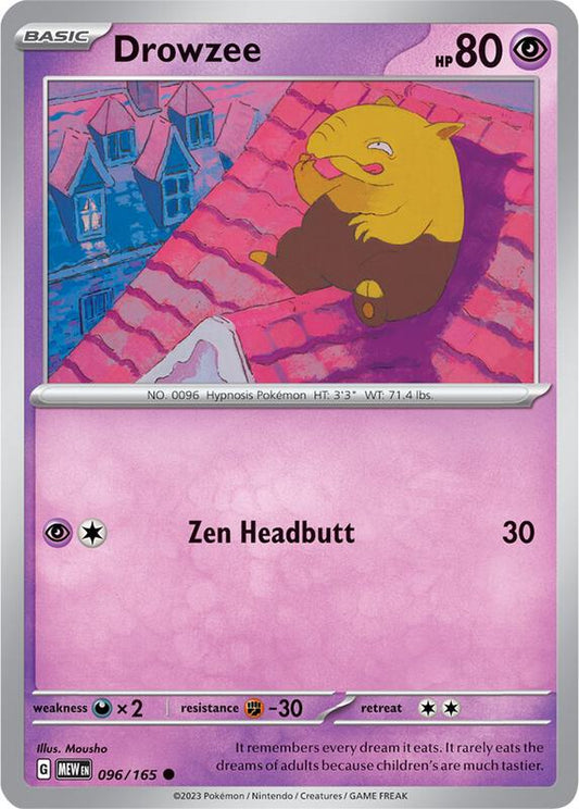 Drowzee 096/165 - SV: Scarlet & Violet 151 (MEW)