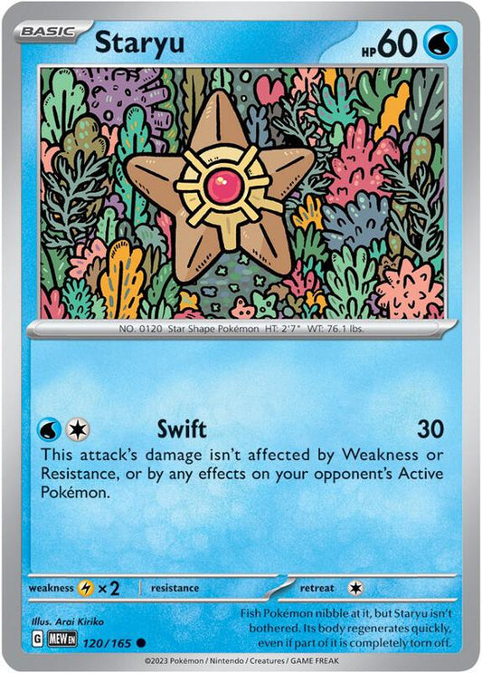 Staryu 120/165 - SV: Scarlet & Violet 151 (MEW)