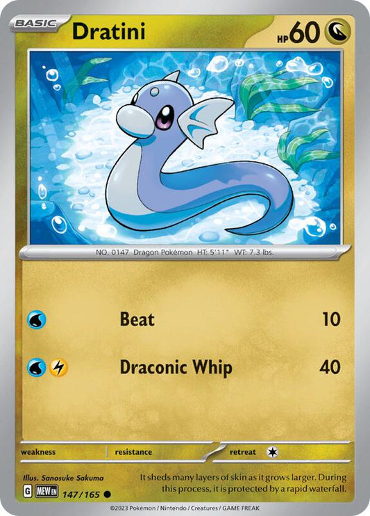 Dratini 147/165 - SV: Scarlet & Violet 151 (MEW)