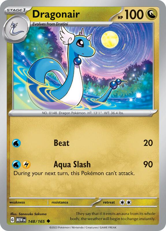Dragonair 148/165 - SV: Scarlet & Violet 151 (MEW)