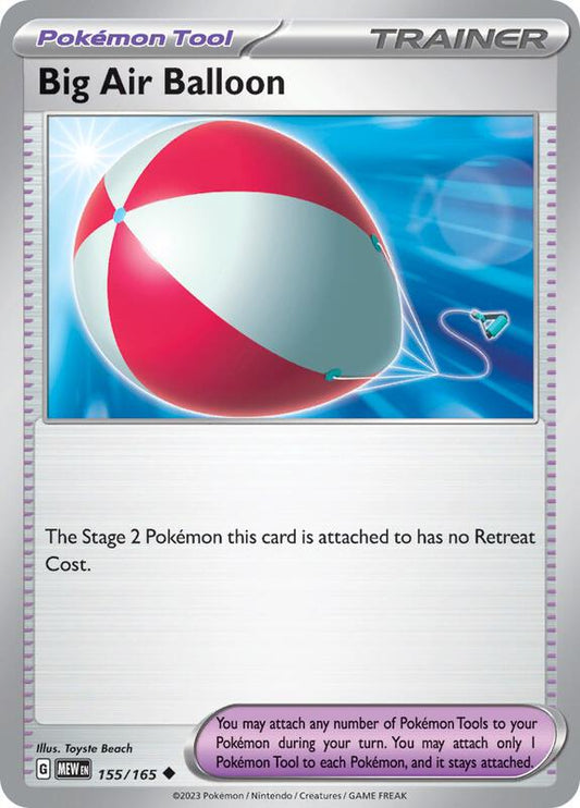 Big Air Balloon 155/165 - SV: Scarlet & Violet 151 (MEW)