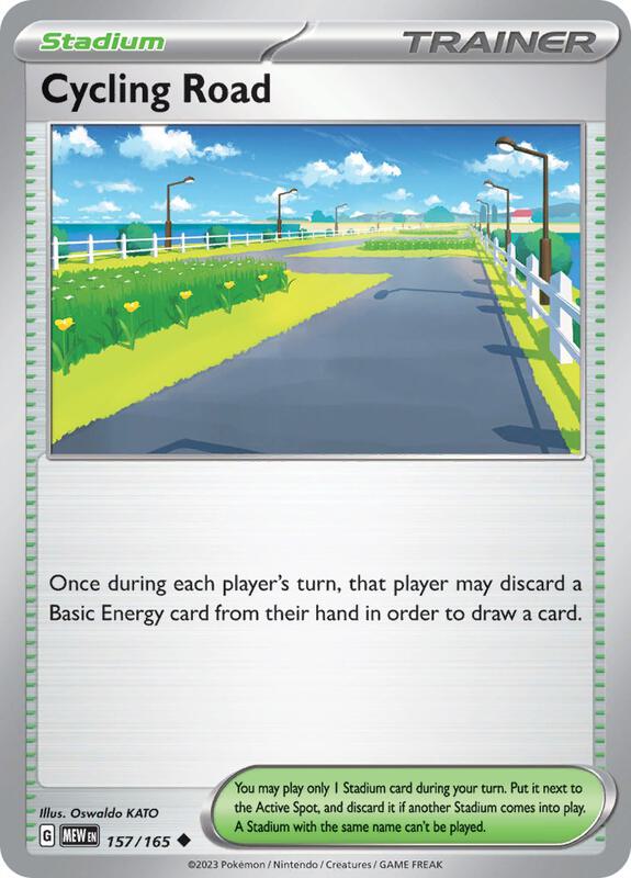 Cycling Road 157/165 - SV: Scarlet & Violet 151 (MEW)