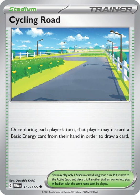 Cycling Road 157/165 - SV: Scarlet & Violet 151 (MEW)
