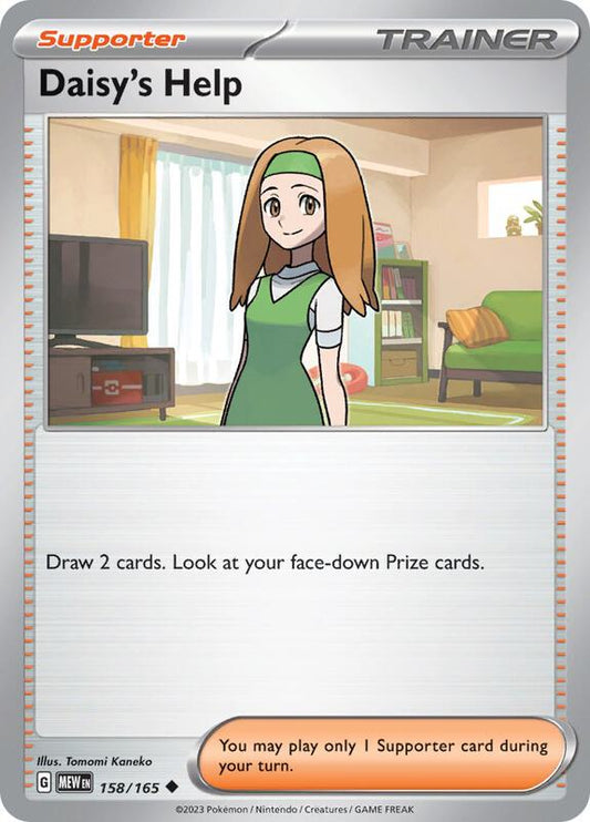 Daisy's Help 158/165 - SV: Scarlet & Violet 151 (MEW)
