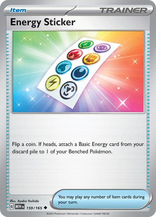 Energy Sticker 159/165 - SV: Scarlet & Violet 151 (MEW)