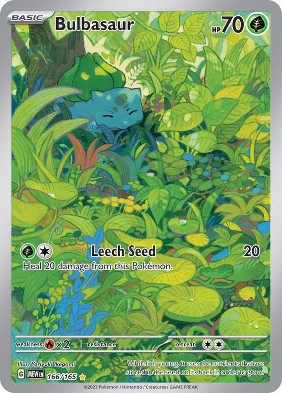 Bulbasaur 166/165 - SV: Scarlet & Violet 151 (MEW)