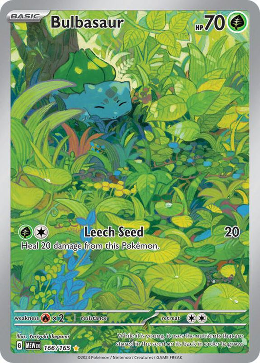 Bulbasaur 166/165 - SV: Scarlet & Violet 151 (MEW)