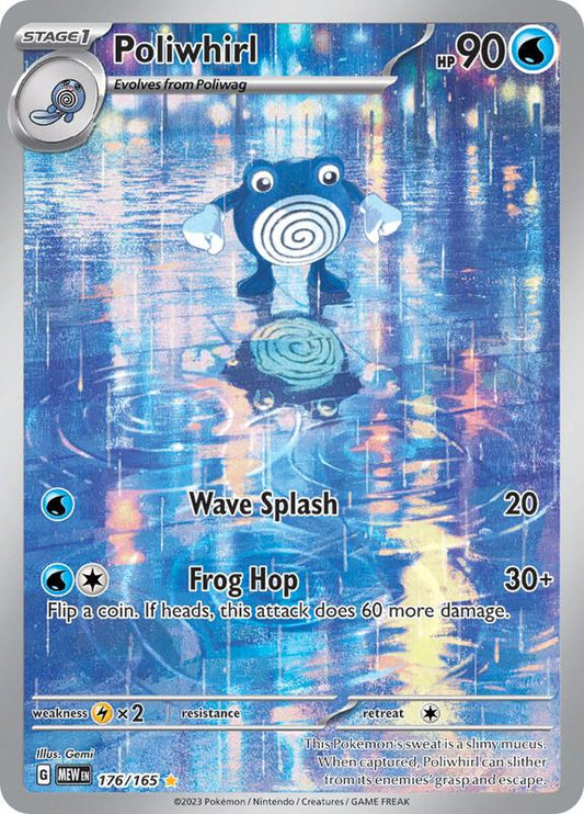 Poliwhirl 176/165 - SV: Scarlet & Violet 151 (MEW)