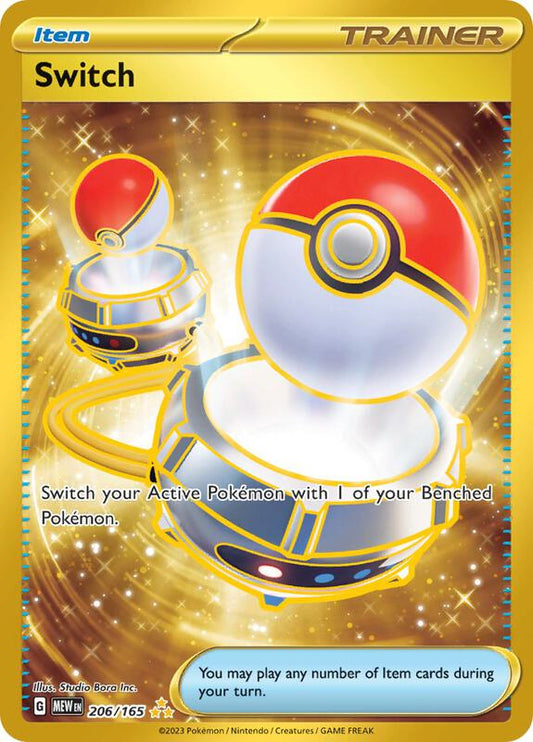 Switch 206/165 - SV: Scarlet & Violet 151 (MEW)