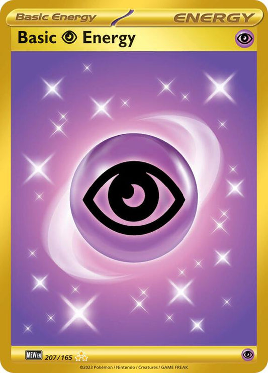 Basic Psychic Energy 207/165 - SV: Scarlet & Violet 151 (MEW)